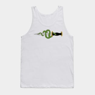 snake and dagger Tank Top